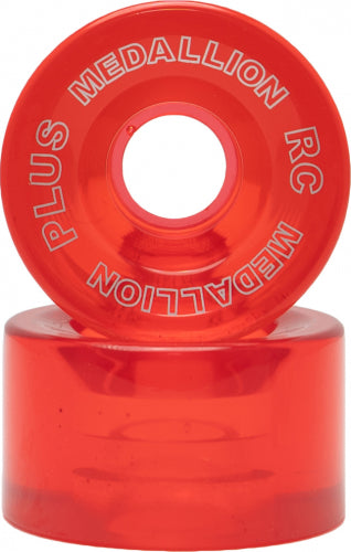 RC Medallion Plus Clear Indoor/Outdoor Roller Skate Wheels