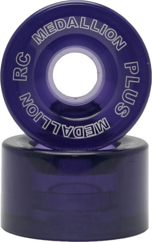 RC Medallion Plus Clear Indoor/Outdoor Roller Skate Wheels
