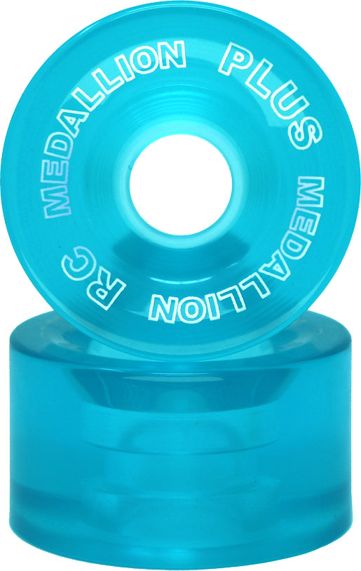 RC Medallion Plus Clear Indoor/Outdoor Roller Skate Wheels