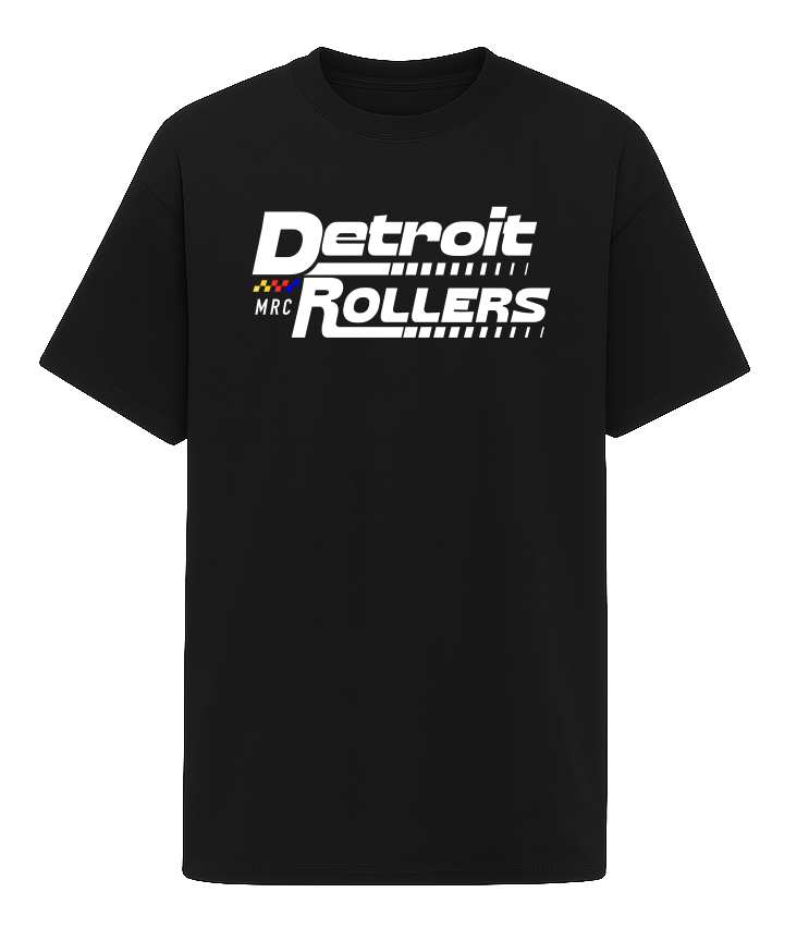 "Detroit Rollers" Oversized Tee