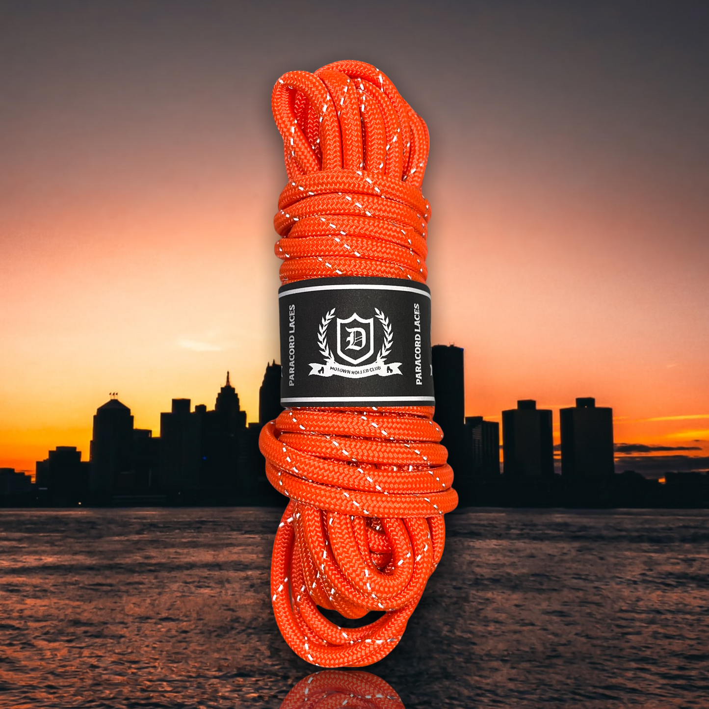 Reflective Paracord Roller Skate Laces