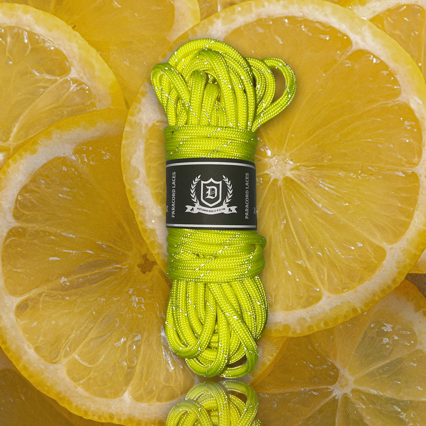 Reflective Paracord Roller Skate Laces